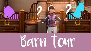 Riding Stables Barn Tour  Star Stable RRP [upl. by Anirol972]