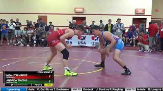 Cadet 126 Noah Talmadge Nebraska Vs Andrew Macias Washington [upl. by Nibram]