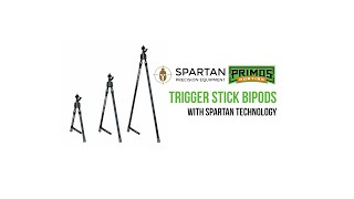 Primos X Spartan  Trigger Stick Bipods [upl. by Kacy]