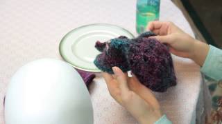 How to Block a Knit Hat  Knitting Techniques [upl. by Durgy361]