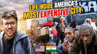 SHOCKING LIFE INSIDE WORLD’S MOST EXPENSIVE CITY SAN FRANCISCO 🇺🇸🇺🇸 [upl. by Ellene]