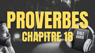 PROVERBE 18  LA BIBLE AUDIO avec textes [upl. by Alvar577]