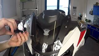 ZTechnik Windschild BMW R1250RT by HORNIG [upl. by Edac]