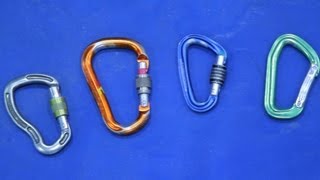 How to Pick the Right Carabiners  Rock Climbing [upl. by Mamie946]