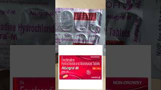 Allegra m tablet uses in hindi  Allegra m tablet allergy k liy best skincare doctor science [upl. by Akemahc318]