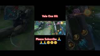 Testing the ONE HIT VALE Build in Mobile Legends [upl. by Reivad]