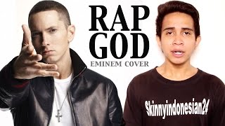 Andovi da Lopez  Eminem Rap God Cover Indonesia [upl. by Weinshienk]