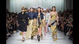 Versace Womens SpringSummer 2018  Fashion Show [upl. by Leugar890]