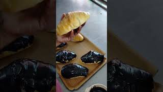 Chocolate Croissant 🥐satisfying shorts [upl. by Nyad]