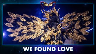 Raaf  ‘We Found Love’  The Masked Singer  seizoen 3  VTM [upl. by Ecnerret]