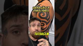 TATUAGENS DAS GERAÇÕES😅 tatuagem tattoo [upl. by Airbmak460]