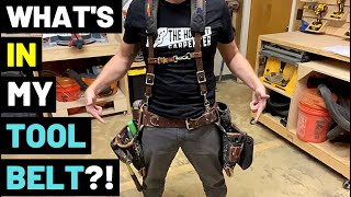 What Should You Carry In Your TOOL BELT These Are The Best Tools For Carpentry  Construction [upl. by Fafa306]