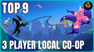 Top 9 Offline 3 Player Couch Coop Games [upl. by Erma537]