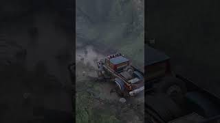 International Loadstar 1700 SnowRunner snowrunner automobile gaming cargo snowrunnergameplay [upl. by Ieluuk]