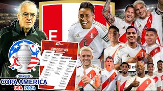 DEFINIDO LISTA de CONVOCADOS de SELECCIÓN PERUANA a COPA AMÉRICA 2024 FOSSATI rumbo a MUNDIAL 2026 [upl. by Nosila]