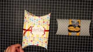 How To Make A Pillow Box [upl. by Analed518]