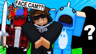 I Flew YOUTUBERS over and Forced them to FACECAM Roblox Bedwars [upl. by Euqnomod68]