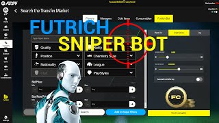 Futrich for EA Sports FC 24  Sniper bot  Autobuyer  SBC importer  Safe and Fast💰💸 Free Trial [upl. by Nyrrad]