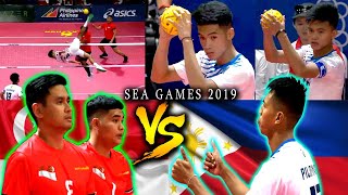 Sepak Takraw  PHILIPPINES VS SINGAPORE  Team C  30th SEA Games 2019  Doubles Event [upl. by Marianne]