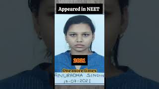 my NEET ✅ failure story in 60 seconds neet🥺 motivation trending medico dream viral aiims⚕️ [upl. by Nahs]