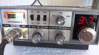 Vintage SBE Sidebander V CB radio SBE39CB [upl. by Mair34]