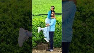 Munnar 🩵 happiness munnardays munnarmemories love husband [upl. by Nedyaj]