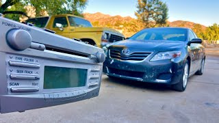 Reemplazo de stereo Toyota Camry ACV40 elchanojose [upl. by Aylsworth]