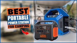 Top 5 Best Portable Power Station for Camping in 2024  Best Power Station for Power Outage [upl. by Ellerehc290]