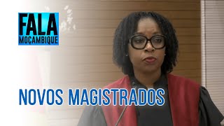 ProcuradoraGeral da República empossou novos magistrados PortalFM24 [upl. by Nanahs]