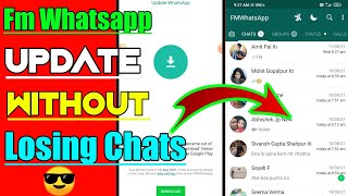 How To Update Fm WhatsappWithout Losing Chats2021 Fm Whatsapp Update Kaise Kare [upl. by Ezeerb]