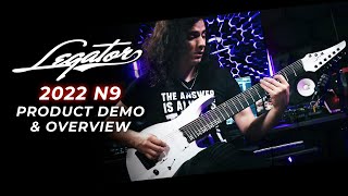 Legator  2022 N9  9 String Guitar  Product Overview [upl. by Kirschner]