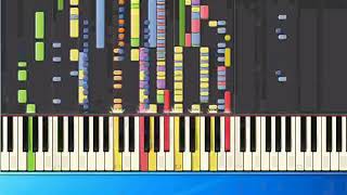 Bosson  One in a Million mh Piano Tutorial Synthesia [upl. by Edivad]