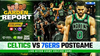 LIVE Celtics vs Sixers Postgame Show  Garden Report [upl. by Eciuqram]