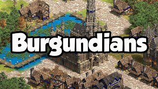 Burgundian overview AoE2 [upl. by Arres]