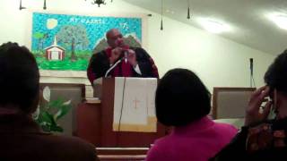 Rev Dr Percy D Johnson Jr in revival 51611 part 2 [upl. by Weisbart144]