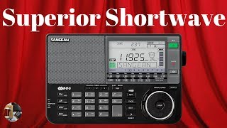 Sangean ATS909X AM FM LW Shortwave SSB Portable Radio Unboxing amp Review [upl. by Adnilrem]