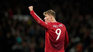 Manchester united 32 Bodoe Glimt GOALS Garncho Evjen Zinckernagel hojlund REVIEW [upl. by Ytirev964]