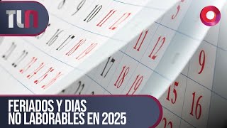 TelenueveCentral  Feriados y días no laborables en 2025 [upl. by Esylle918]