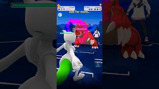 Shiny Mewtwo🔛🔝 shortsfeed pokemon pokemongo shorts evolved shinypokemon rare legendary [upl. by Ilahsiav987]