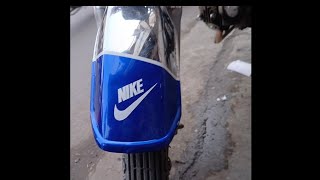 mudguard sticker modifiedmagrad pe sticker lagane ka trikamadigard sticker method [upl. by Horatio]