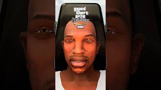 GTA San Andreas Original vs Definitive  Parte 9 shorts gta funny [upl. by Tnemelc]