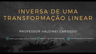 Como calcular a inversa de uma matriz utilizando escalonamento [upl. by Zoarah]