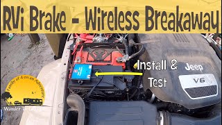 RViBrake Wireless Breakaway Adapter Install amp Test [upl. by Neyuh]