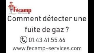 Comment détecter une fuite de gaz [upl. by Studner]