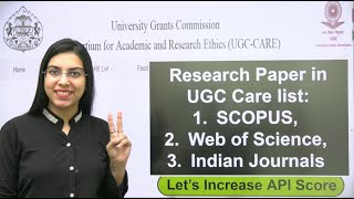 How to publish Research Paper in UGC Care list SCOPUS Web of Science Indian Journals  By Navdeep [upl. by Wesla]