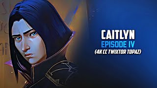 Caitlyn Twixtor Scenepack  Arcane Season 2 EPISODE 4  4K [upl. by Refotsirk]