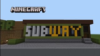 Construindo o subway no minecraft [upl. by Dianthe336]