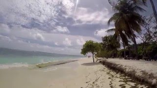 A trip around Kuredu Island Resorts  the whole island in 55 minutes 25th October 2015 [upl. by Olraced530]