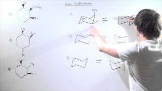 Chair Conformations Examples [upl. by Llednil]