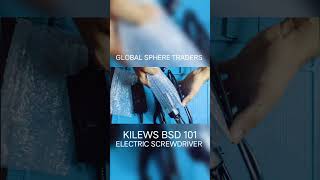 KILEWS BSD 101 electric screwdriver Global Sphere electronic screwdriver soldering [upl. by Celinka699]